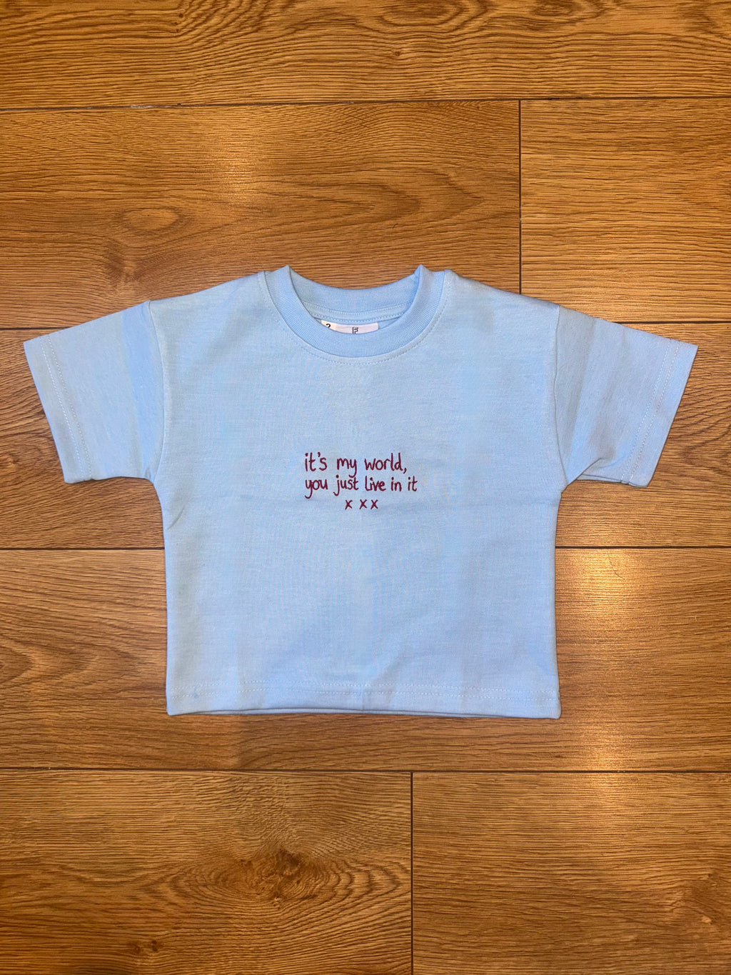 'It's My World' Tee