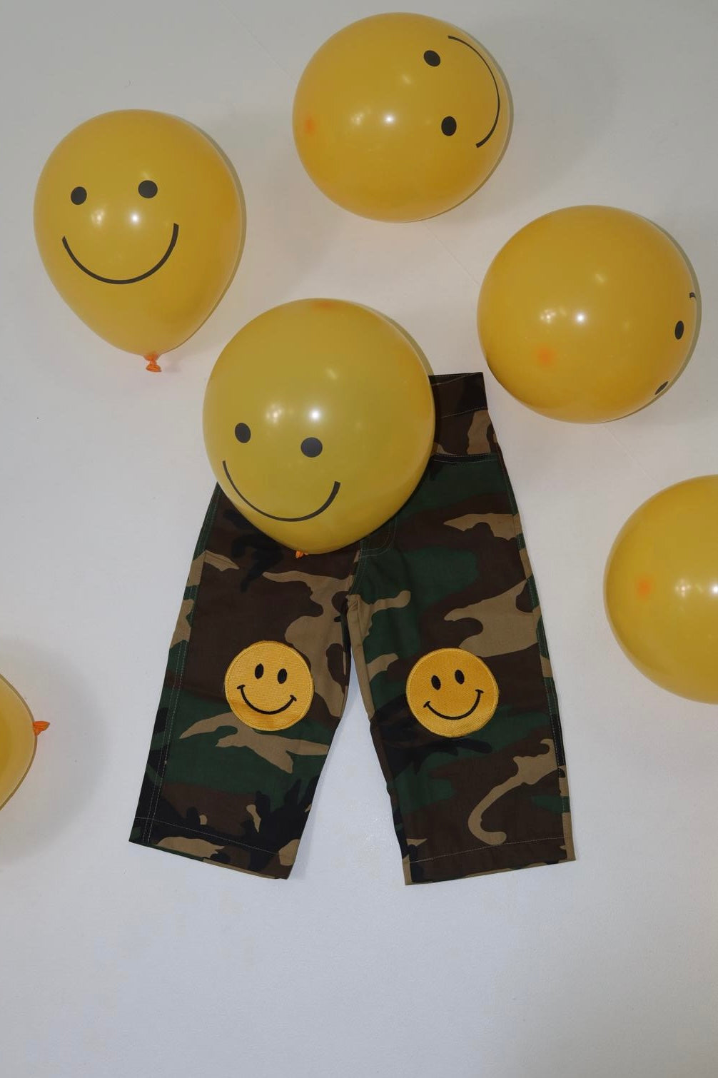 Smiley Camo Cargos